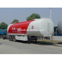 3 axle aluminium alloy fuel trailer with 46000 L capacity with 4 compartments